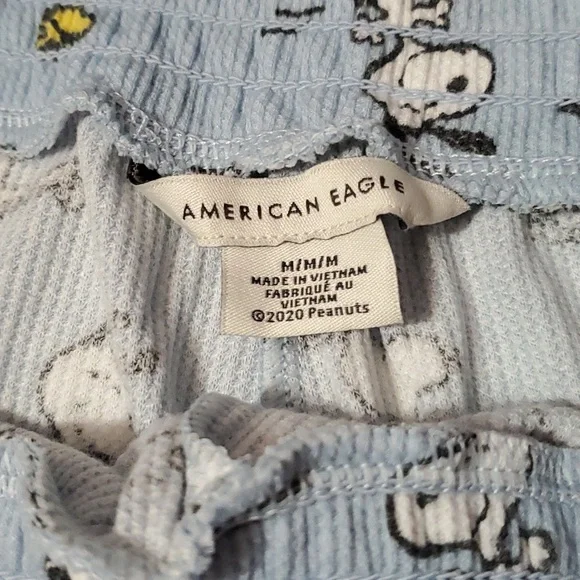 American Eagle Peanuts Pajama Set, Size M - Picture 5 of 9